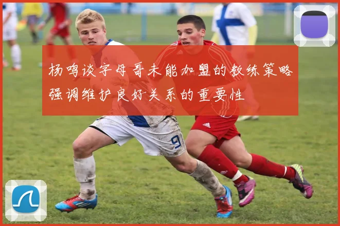 杨鸣谈字母哥未能加盟的教练策略强调维护良好关系的重要性